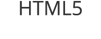 HTML5