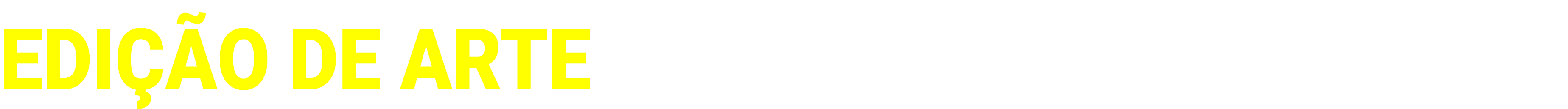 EDI O DE ARTE